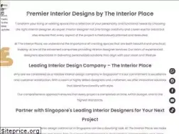 Sites similar to theinteriorplace.com.sg