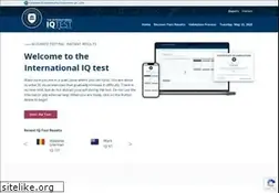 Sites similar to theinternationaliqtest.com