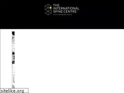 Sites similar to theinternationalspinecentre.com