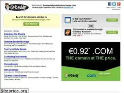Sites similar to theinternationalstockexchange.com