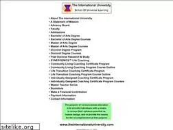 Sites similar to theinternationaluniversity.com