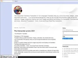 Sites similar to theinterpreterapp.blogspot.com