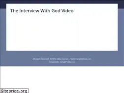 Sites similar to theinterviewwithgod.com