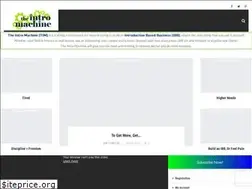 Sites similar to theintromachine.com