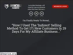 Sites similar to theinvinciblemarketer.com