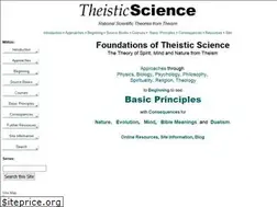 Sites similar to theisticscience.org