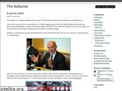 Sites similar to theitalianist.wordpress.com