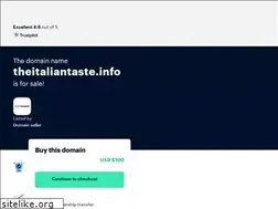 Sites similar to theitaliantaste.info