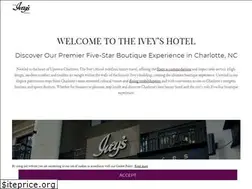 Sites similar to theiveyshotel.com