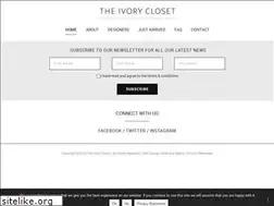 Sites similar to theivorycloset.com