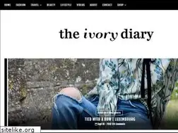 Sites similar to theivorydiary.com