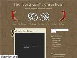 Sites similar to theivorygoat.com