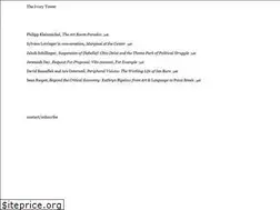 Sites similar to theivorytower.tv