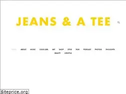 Sites similar to thejeansandatee.com