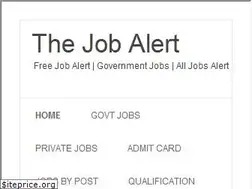 Sites similar to thejobalert.in