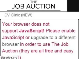 Sites similar to thejobauction.com