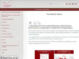 Sites similar to thejournalofregulation.com