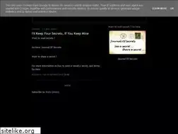 Sites similar to thejournalofsecrets.blogspot.com