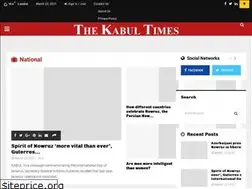 Sites similar to thekabultimes.gov.af