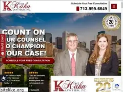 Sites similar to thekahnlawfirm.com