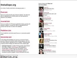 Sites similar to thekalliope.org