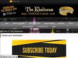 Sites similar to thekhaliseum.com