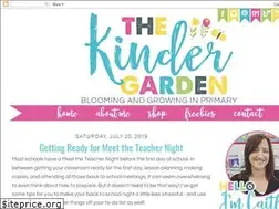 Sites similar to thekindergarden.blogspot.com