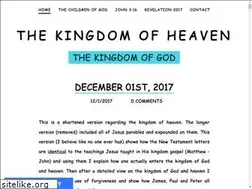 Sites similar to thekingdomofheaven.org