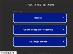 Sites similar to thekittyletter.com