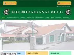Sites similar to thekodaikanalclub.com