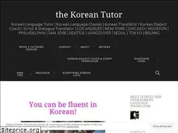 Sites similar to thekoreantutor.com