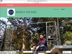 Sites similar to thekrishspeaks.wordpress.com