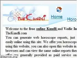 Sites similar to thekundli.com