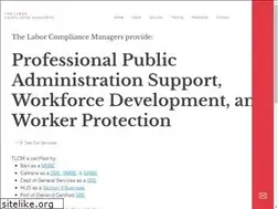 Sites similar to thelaborcompliancemanagers.com