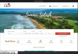 Sites similar to thelalit.com