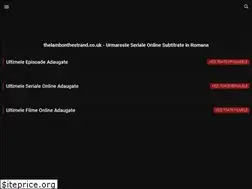 Sites similar to thelambonthestrand.co.uk