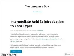 Sites similar to thelanguageduo.wordpress.com