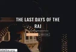 Sites similar to thelastdaysoftheraj.co.uk