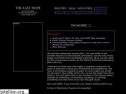 Sites similar to thelasthope.org