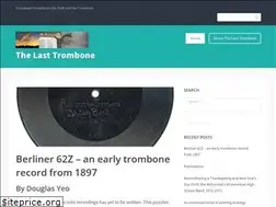 Sites similar to thelasttrombone.com