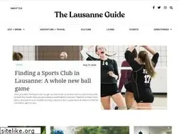 Sites similar to thelausanneguide.com