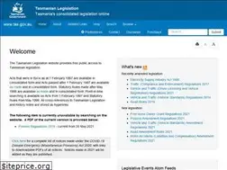 Sites similar to thelaw.tas.gov.au