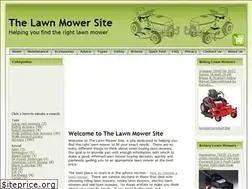 Sites similar to thelawnmowersite.com