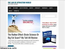 Sites similar to thelawofattractionworld.com