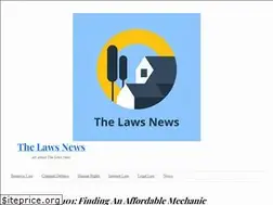 Sites similar to thelawsnews.com