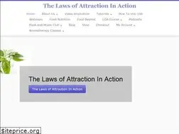 Sites similar to thelawsofattractioninaction.com