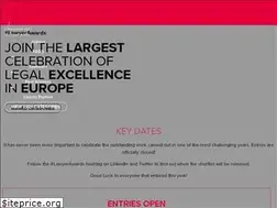 Sites similar to thelawyerawards.com