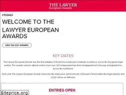 Sites similar to thelawyereuropeanevent.com