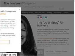 Sites similar to thelawyerwhisperer.com