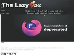 Sites similar to thelazyfox.xyz